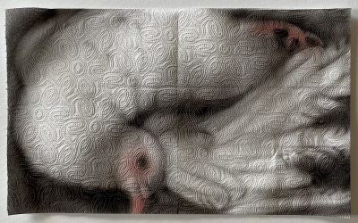 Helena Minginowicz Transforms Humble Paper Towel into Ethereal Paintings