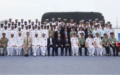 Commissioning ceremony of Pakistan Navy’s first Hangor-class attack submarine held in China