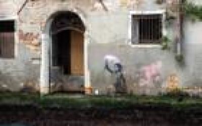 Banksy’s Venice mural has been restored and will now tour city