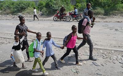 Surge in gang violence in Haiti’s capital leaves hundreds displaced