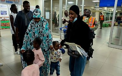First group of Ghanaians arrivein Accra following repatriation from South Africa