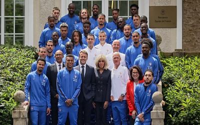 Final preparations for French World Cup team before heading to US