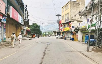 JAAC strike: Markets, streets deserted in AJK's Muzaffarabad but no demonstrations held
